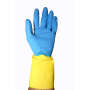 Gants latex duocolor