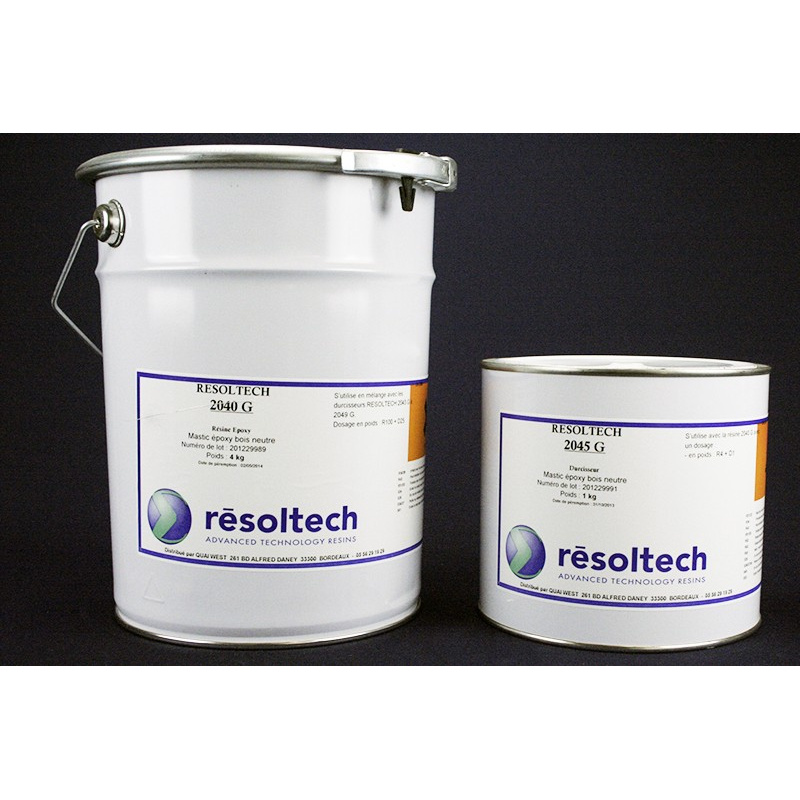 Mastic colle époxy 2040 en kit